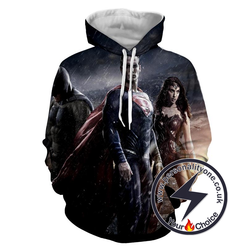 Justice League - Justice League 3D - Justice League Hoodies